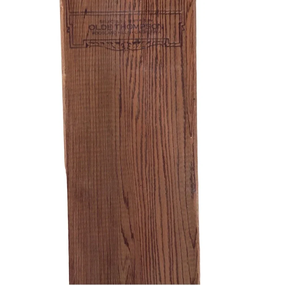 VINTAGE PEPPER MILL WINE BOTTLE BOX OLDE THOMPSON